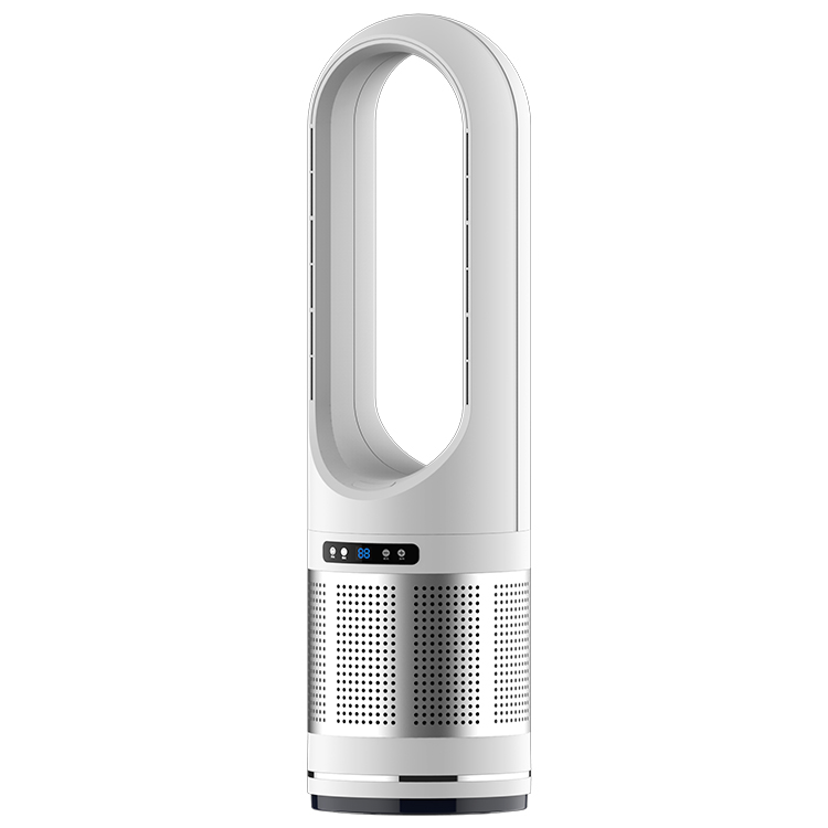 UML-046JR Floor Standing Cooling and Heating Bladeless Fan With Hepa Filter Air Purifier Fan