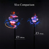 Z6 56cm Splicing 3d led holographic fan 3d air hologram display for advertising 
